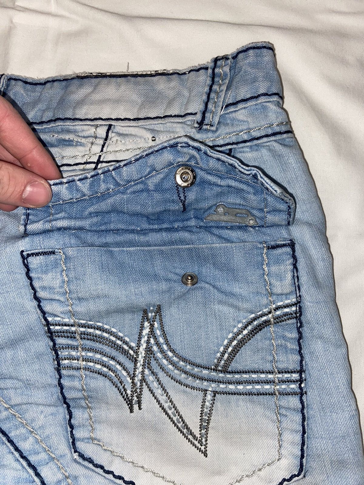 Affliction Vintage Highness Y2K Jeans Affliction Denim Pants Japanese Size US 32 / EU 48 - 18 Thumbnail