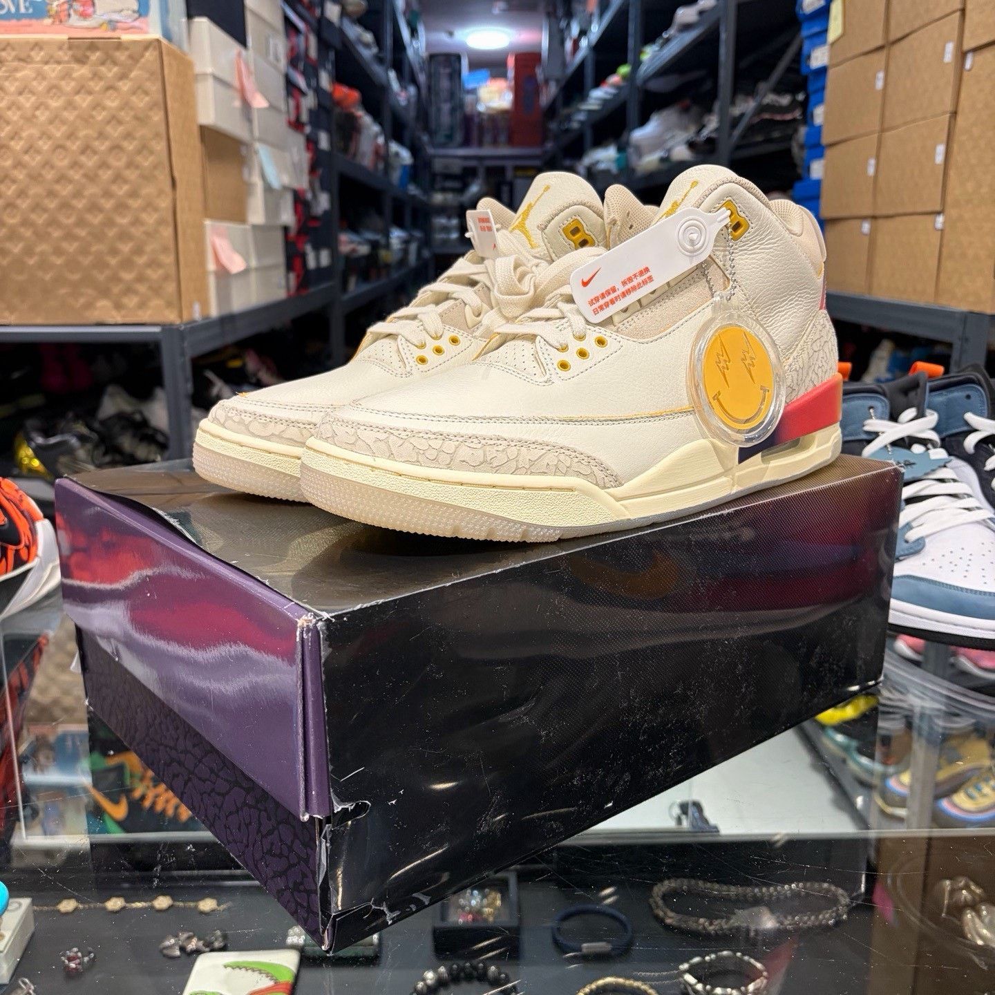 J Balvin x AJ3 Retro SP Medellín Sunset