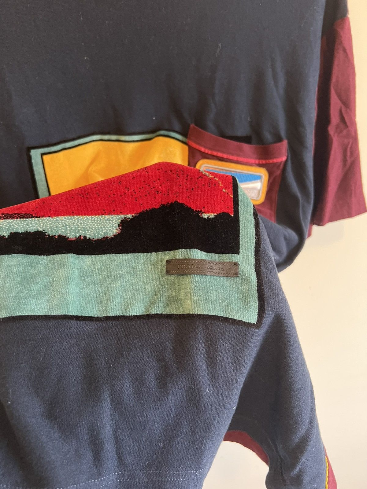 Prada SS17 Prada Mountain Landscape Full Print knit Shirt Size US XL / EU 56 / 4 - 5 Thumbnail