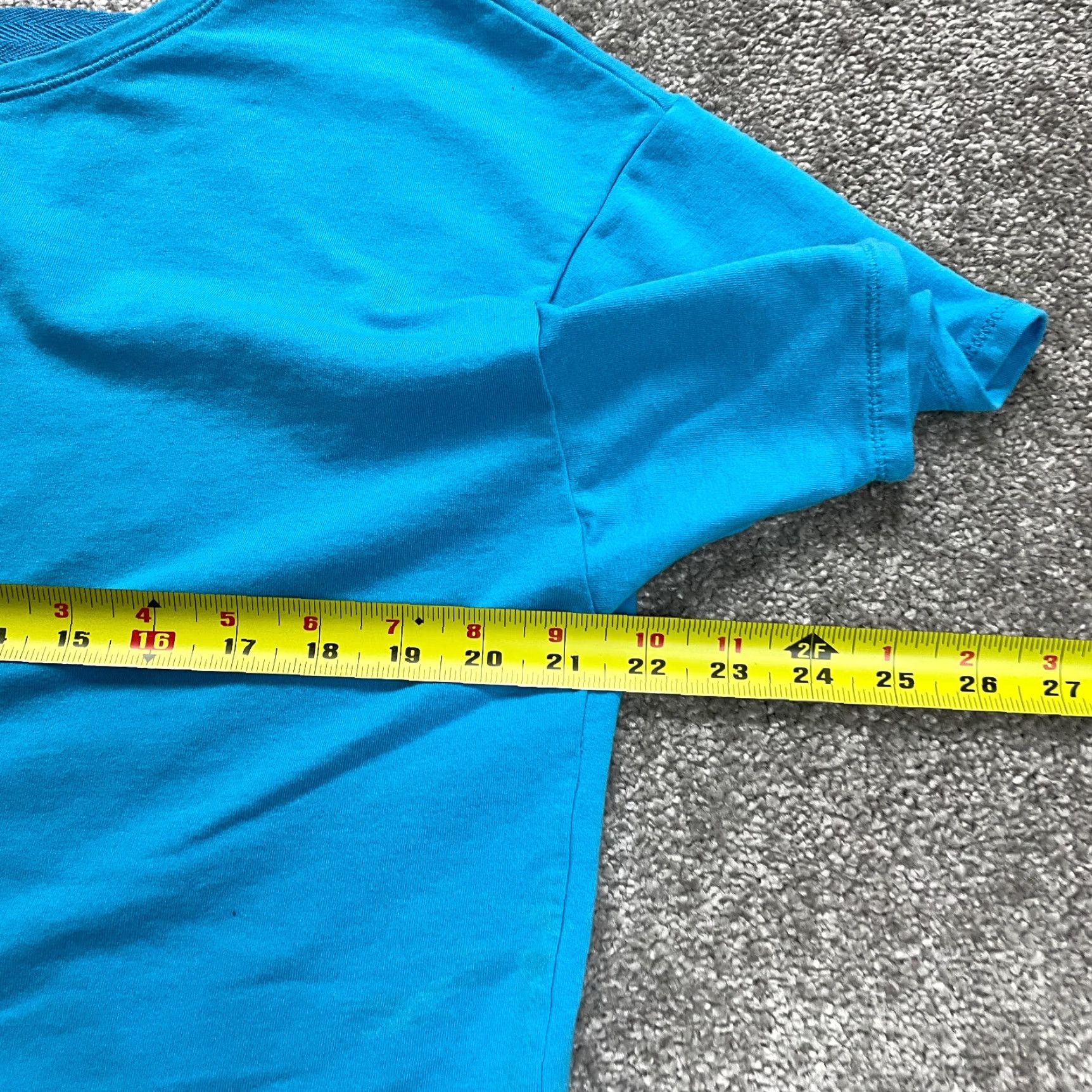 Vintage VINTAGE Chico's Zenergy T-Shirt Women Large Blue Casual Short Sleeve Cotton Modal Spandex 90s Size L / US 10 / IT 46 - 4 Thumbnail