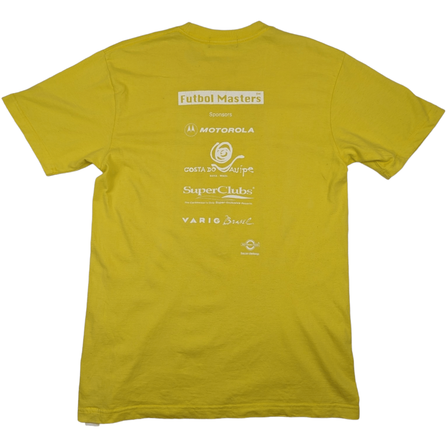 UEFA 2000's ROMARIO Brazil Soccer Football Legend Graphic T-Shirt Size US L / EU 52-54 / 3 - 6 Thumbnail
