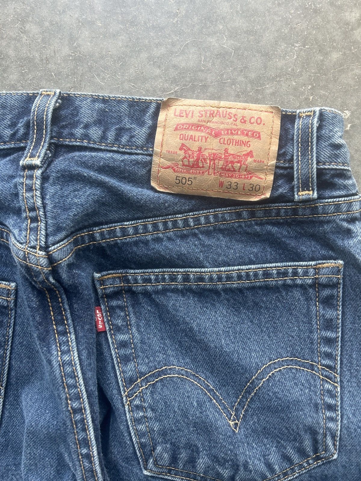 Levi's × Vintage Vintage Y2K Levi’s 505 Denim Jeans 33x30 Size US 33 - 7 Thumbnail