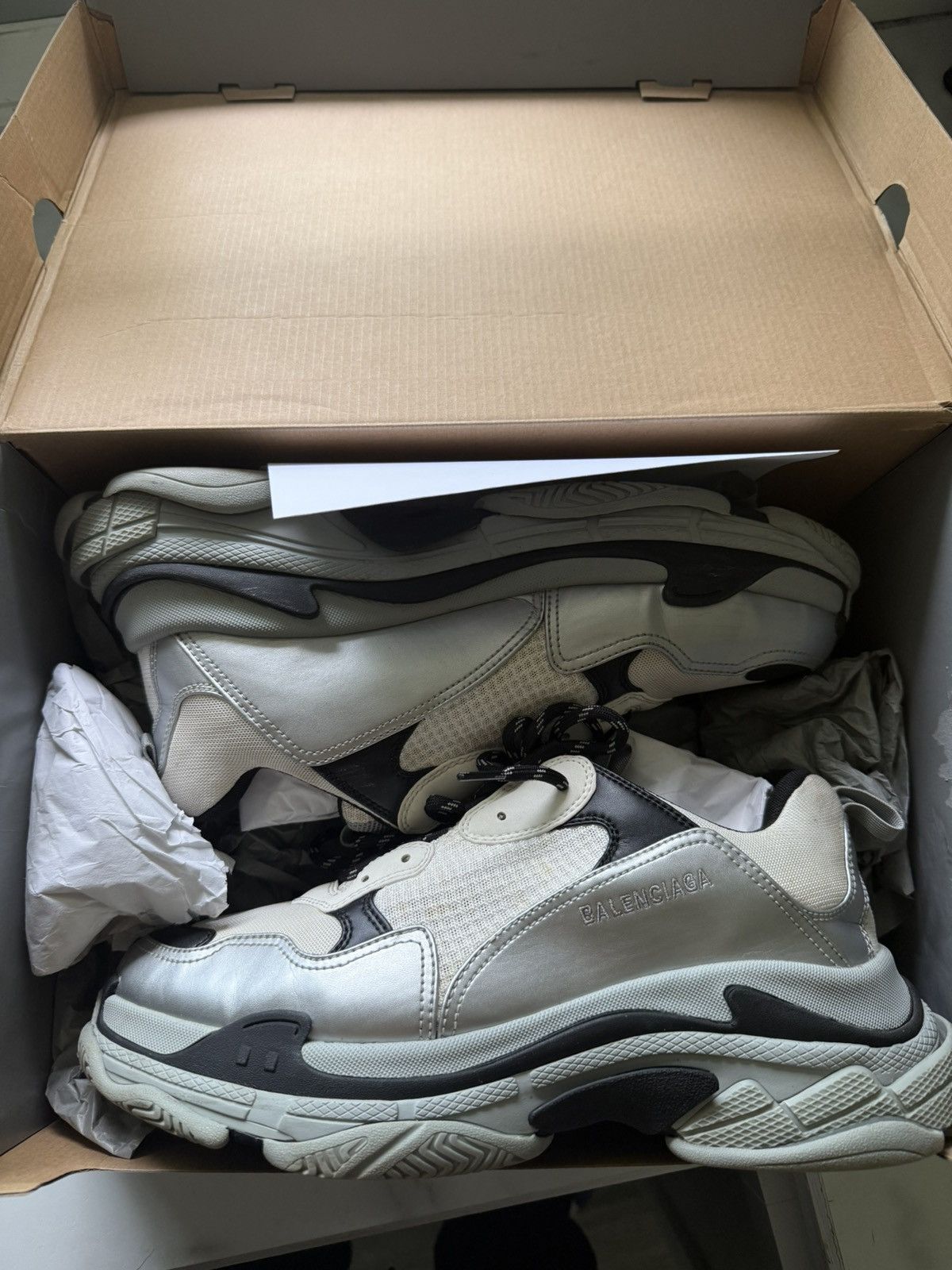 Balenciaga Balenciaga Triple S Size US 14 / EU 47 - 5 Thumbnail