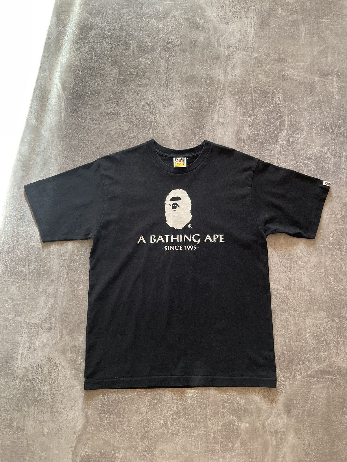 Bape × Swarovski Bape x Swarovski Logo Tee Size US M / EU 48-50 / 2 - 1 Thumbnail