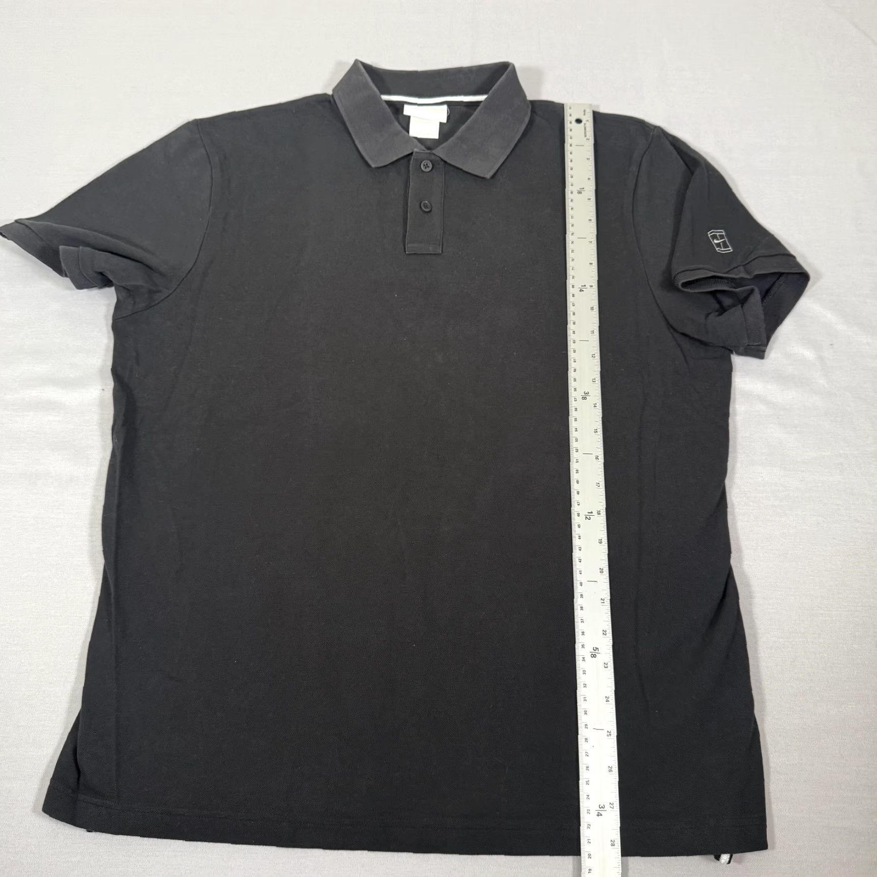 Nike Nike Shirt Mens XL Black Court Tennis Polo Performance Stretch Cotton Basic Gym Size US XL / EU 56 / 4 - 6 Thumbnail