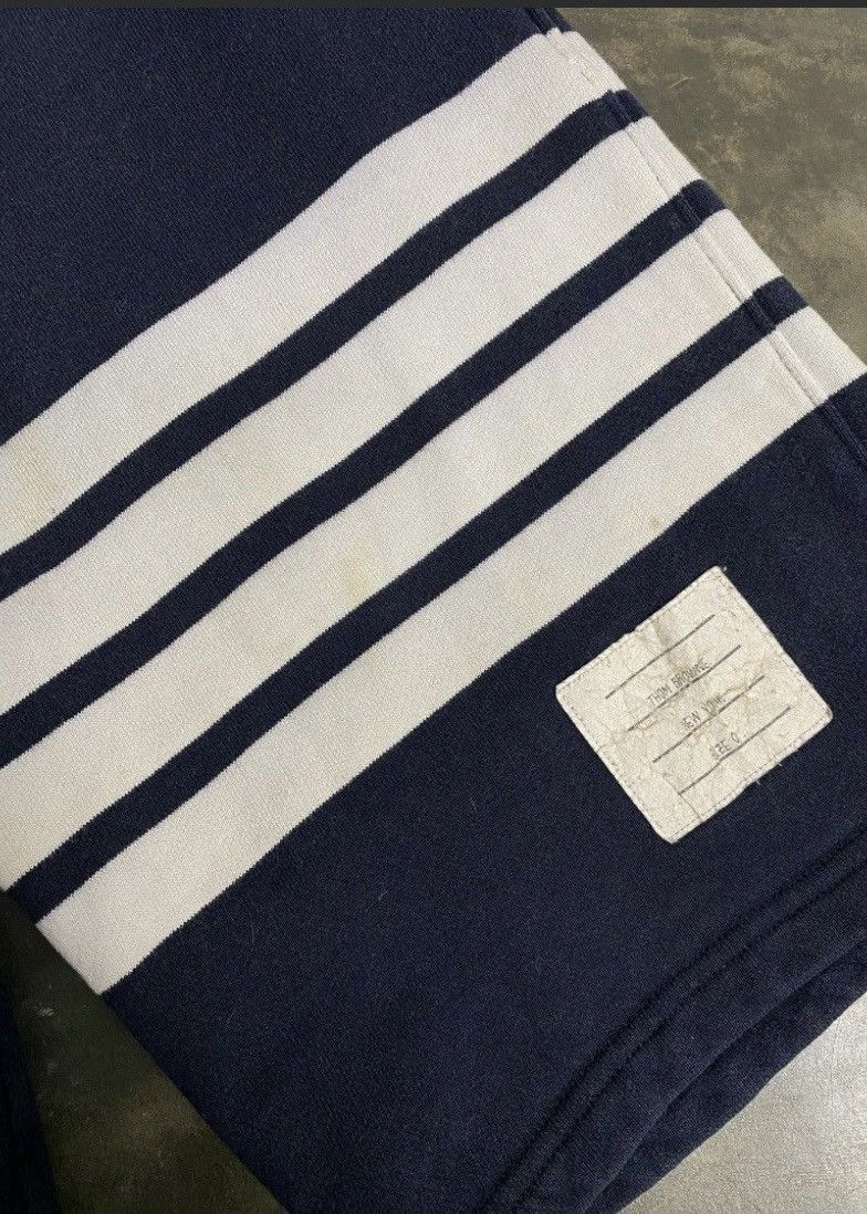 Thom Browne Thom Browne Loopback - 4 Bar Sweatpants Size US 34 / EU 50 - 4 Thumbnail