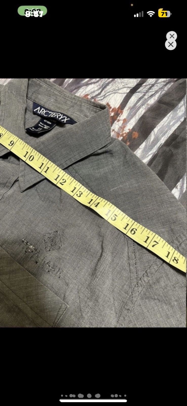 Arc'teryx ***FINAL DROP***RARE 00s ARCTERYX TECHNICAL BUTTON UP L Size US L / EU 52-54 / 3 - 11 Thumbnail