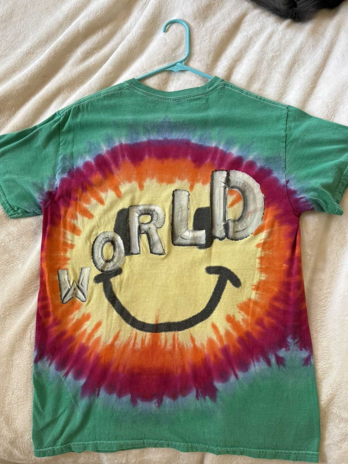 Travis Scott Travis Scott Astroworld Merch Drop - Astroworld Tie Dye Tee Size US M / EU 48-50 / 2 - 7 Thumbnail