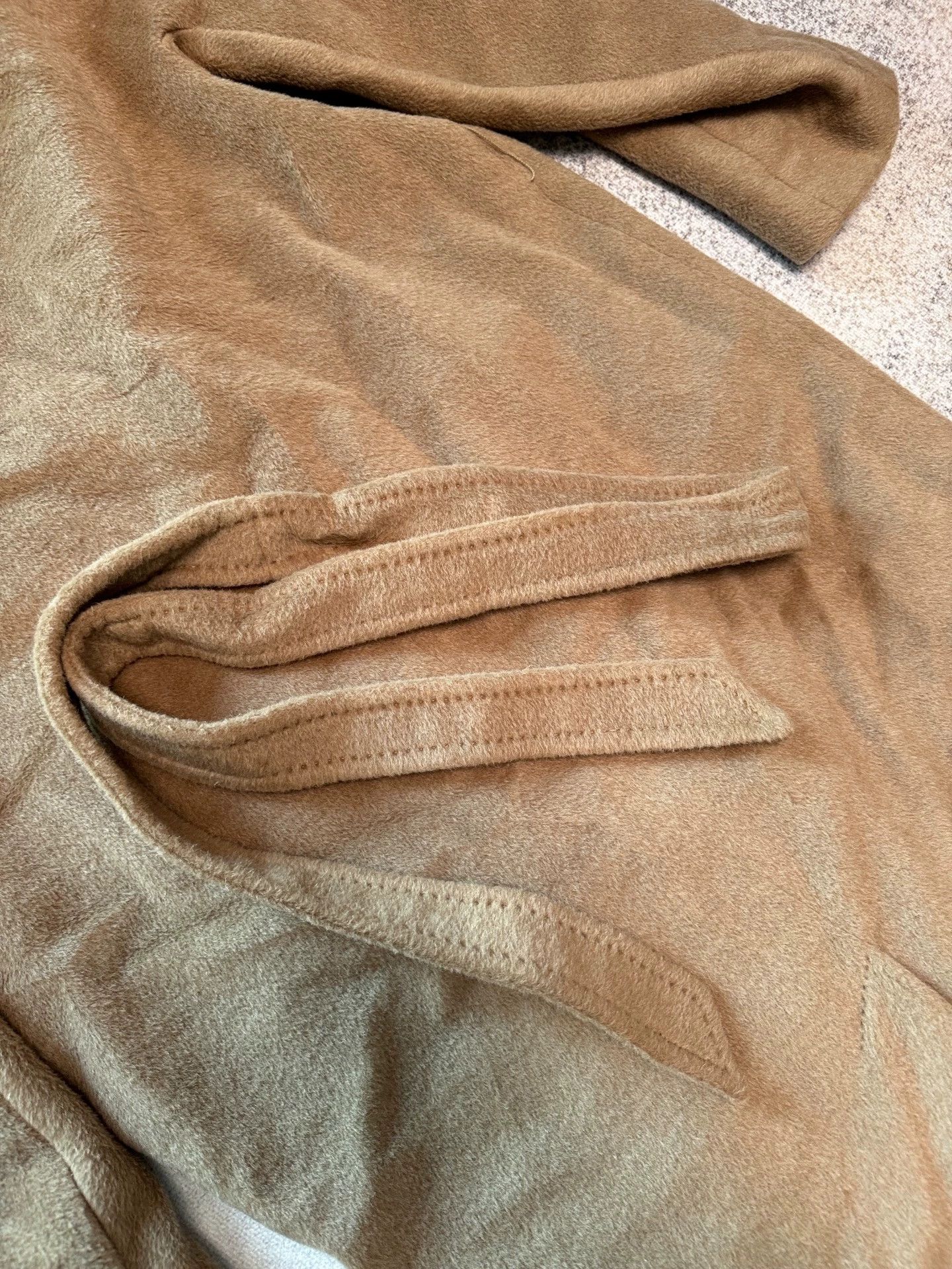 Weekend Max Mara Weekend MaxMara FW22 Tempera Camel Long Lapel Waist-tie Coat Size M / US 6-8 / IT 42-44 - 7 Thumbnail