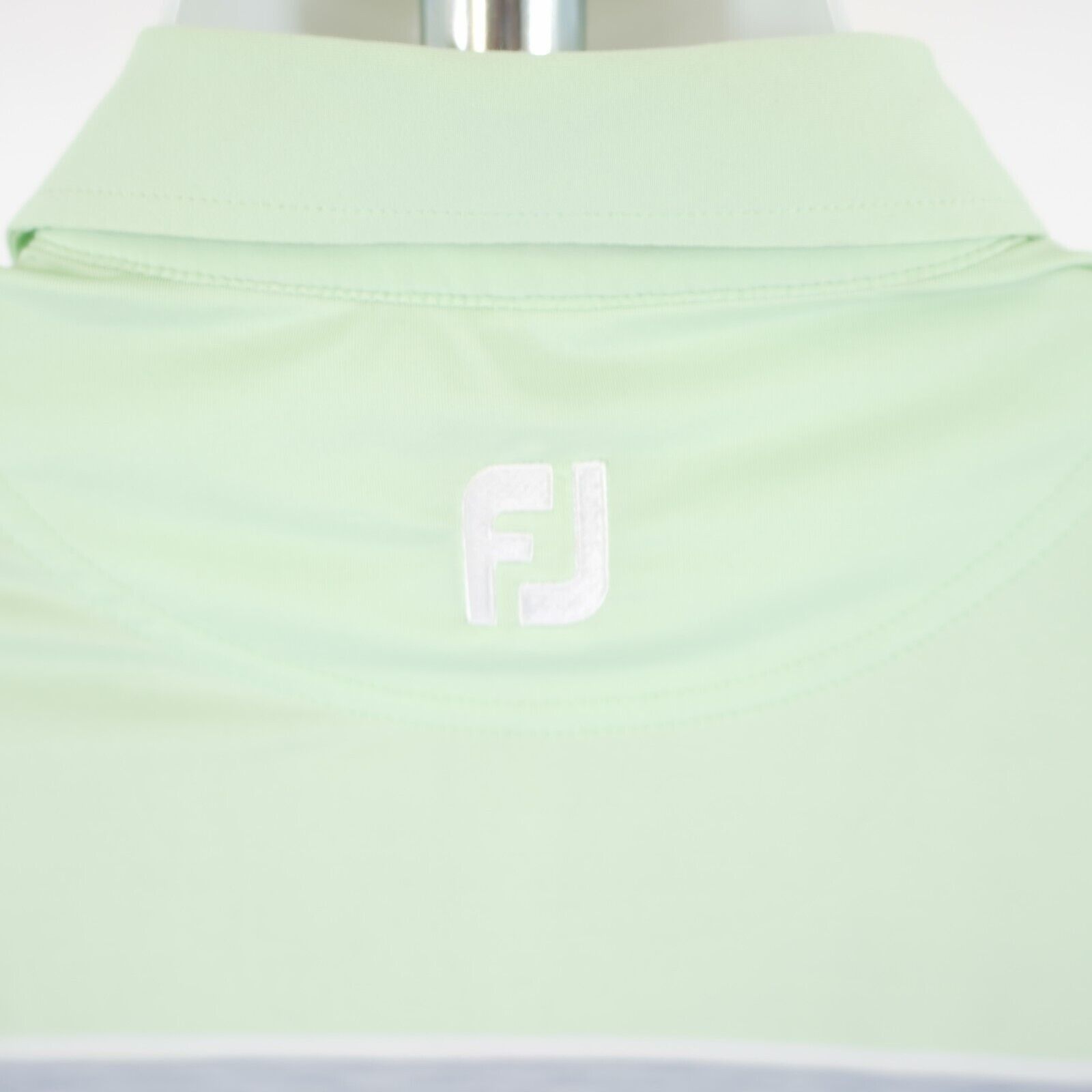 Footjoy FJ Large Footjoy Lime Green Gray Color Block Polo Shirt Shor Size US L / EU 52-54 / 3 - 6 Thumbnail