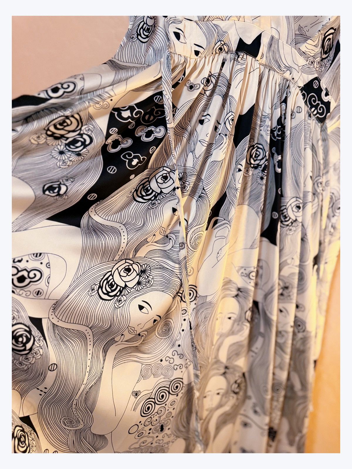 Other MYTRENDS Surreal Art Print Wrap Midi Dress Women’s XL Size XL / US 12-14 / IT 48-50 - 3 Thumbnail