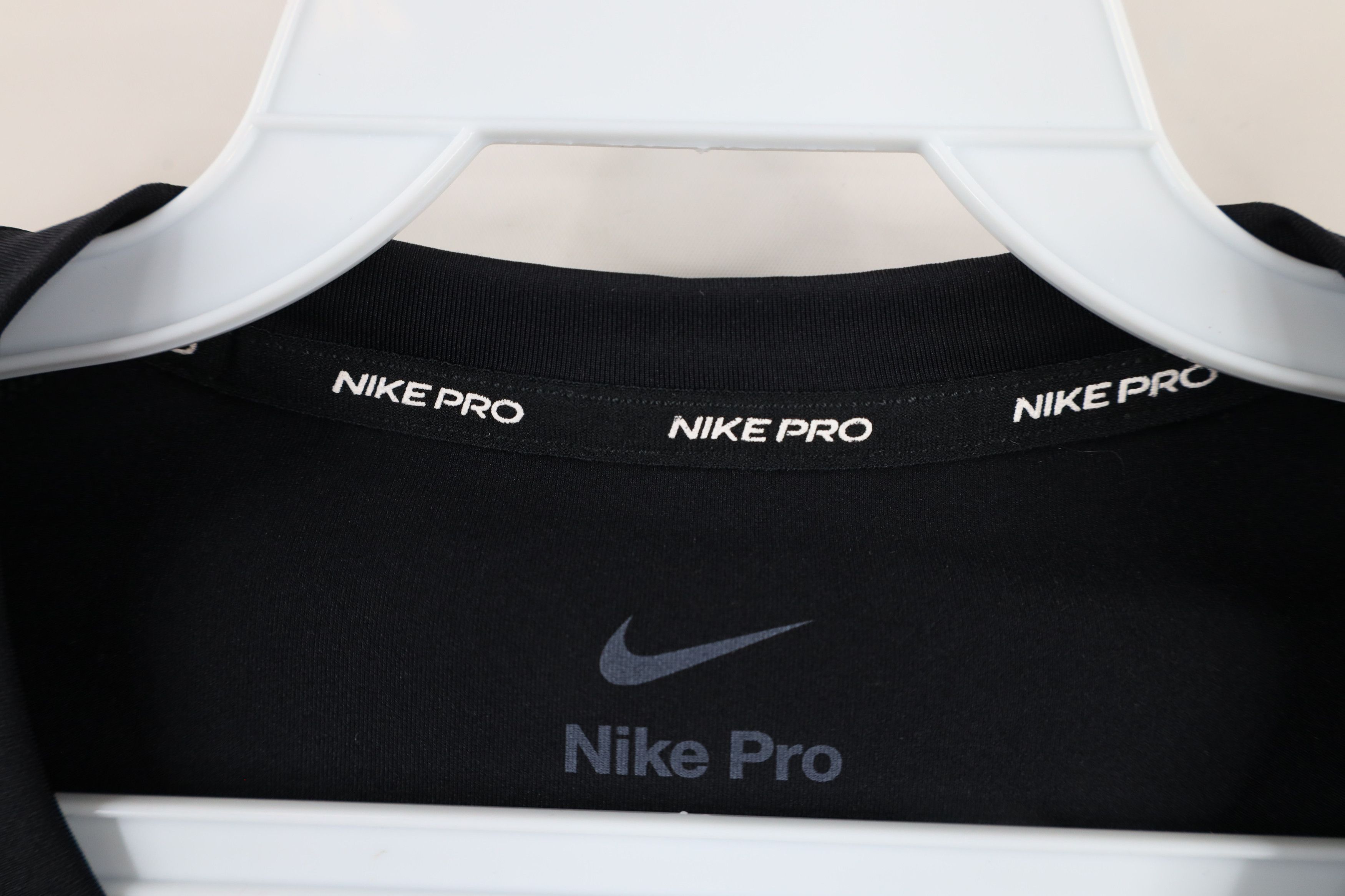 Nike × Vintage Nike Pro Scott Center Swoosh Training Long Sleeve T-Shirt Size US S / EU 44-46 / 1 - 5 Thumbnail