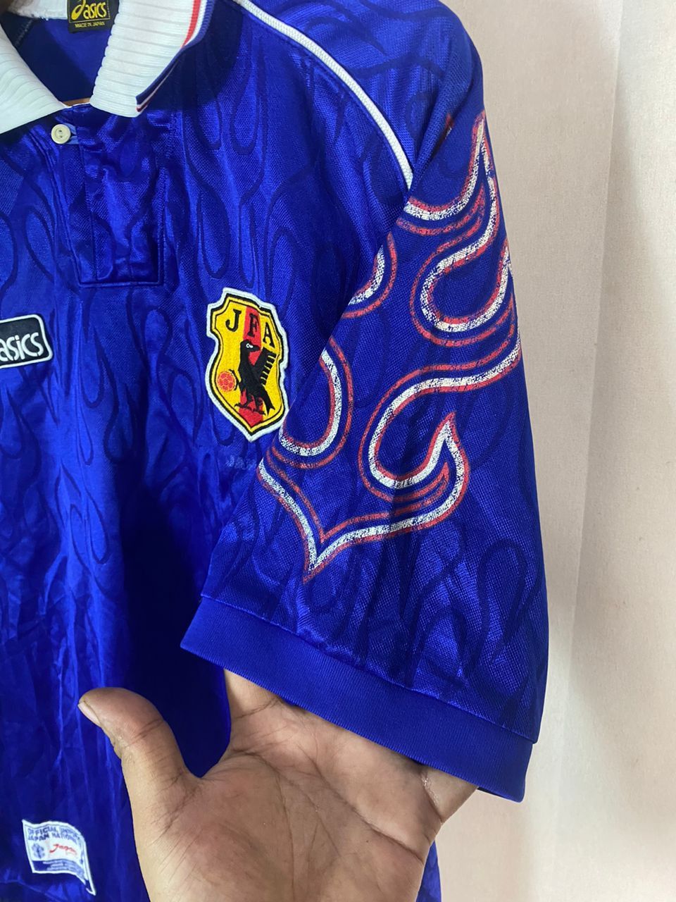 Asics × Vintage Best offer 🔥Vintage japan team football 1998 jersey shirt Size US L / EU 52-54 / 3 - 6 Thumbnail