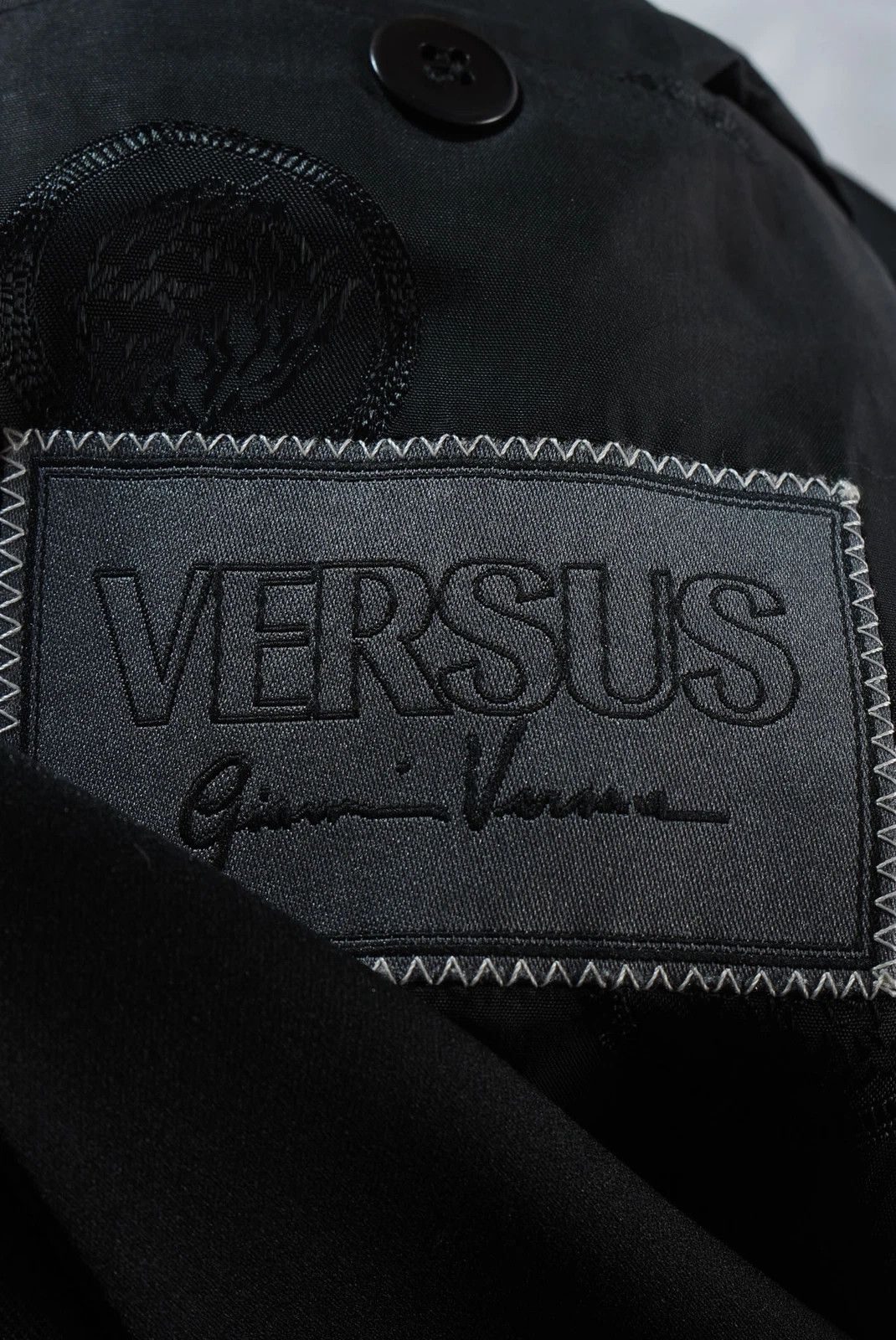 Versus Versace Versus Gianni Versace Vintage Blazer Tuxedo Jacket L , EU 50 Size 40R - 5 Thumbnail