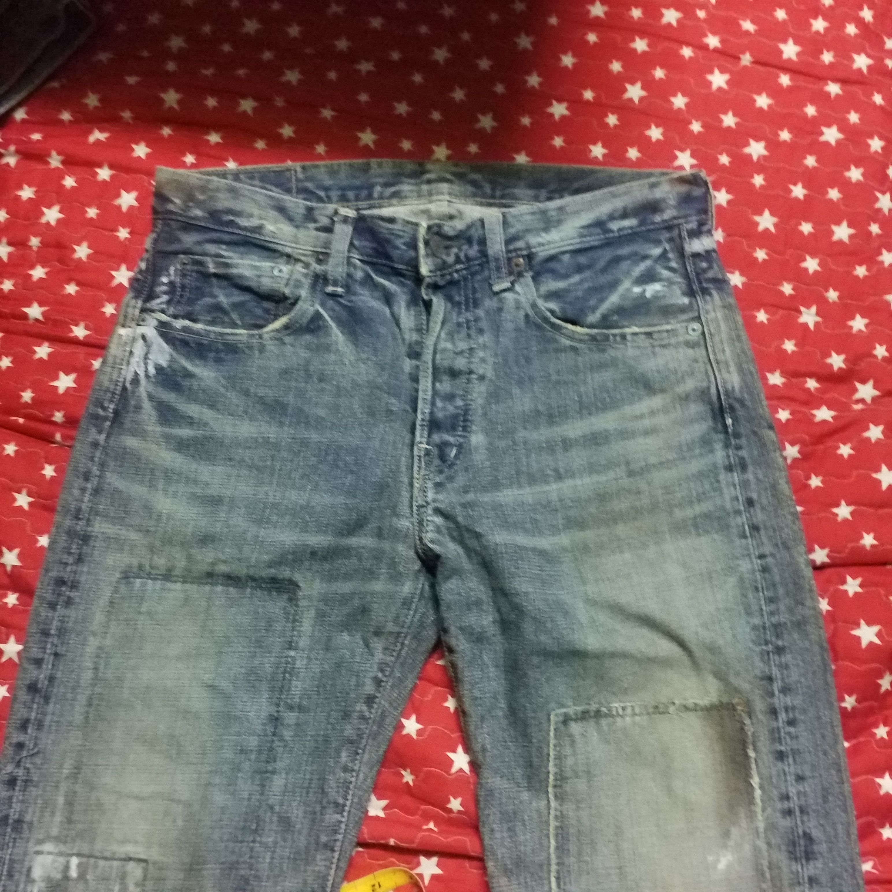 Japanese Brand SPELLBOUND HARD DENIM MATERIAL Size US 33 - 4 Thumbnail