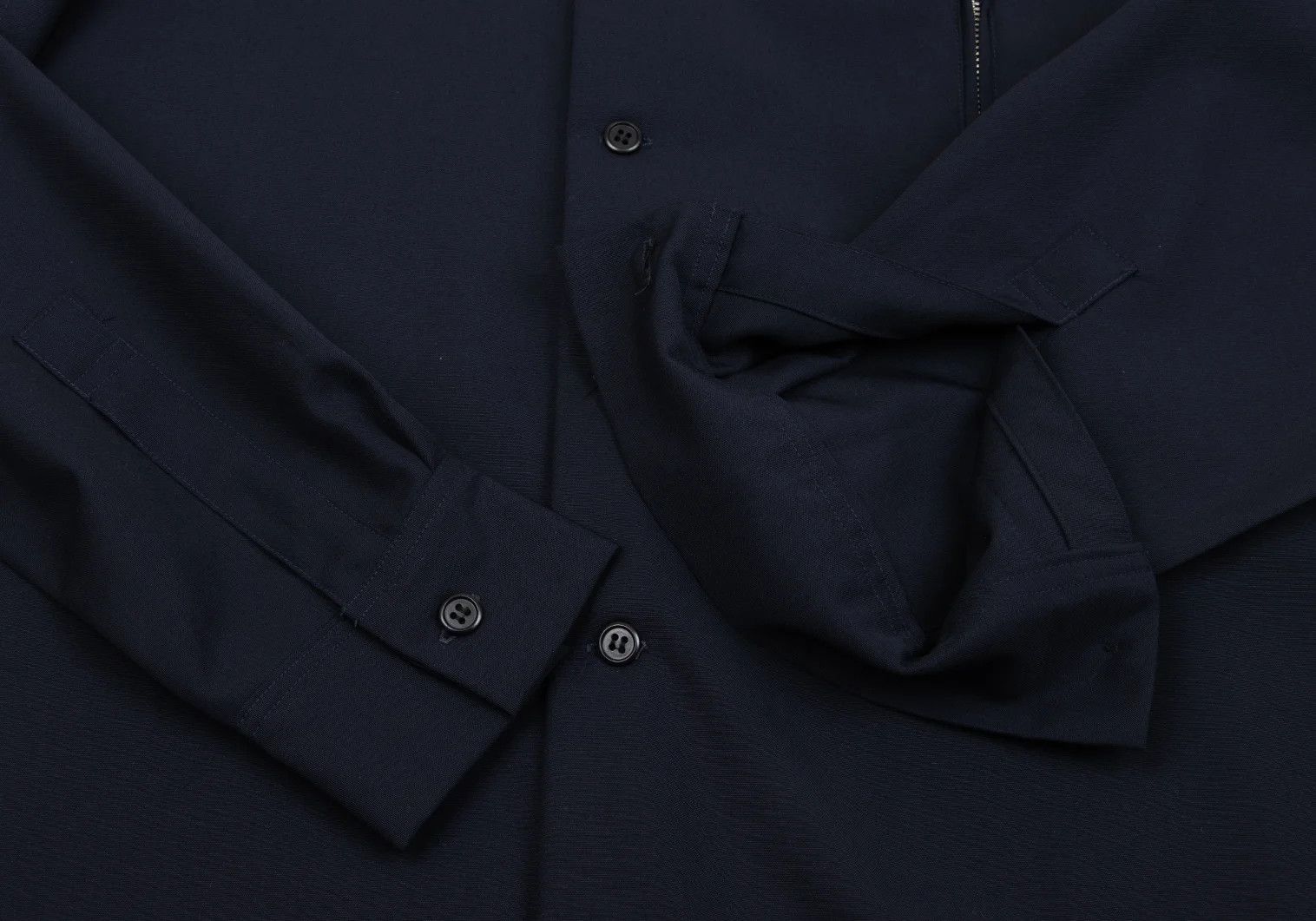 Yohji Yamamoto Yohji Yamamoto Wool Zip Pocket Flap Shirt Size US M / EU 48-50 / 2 - 11 Thumbnail