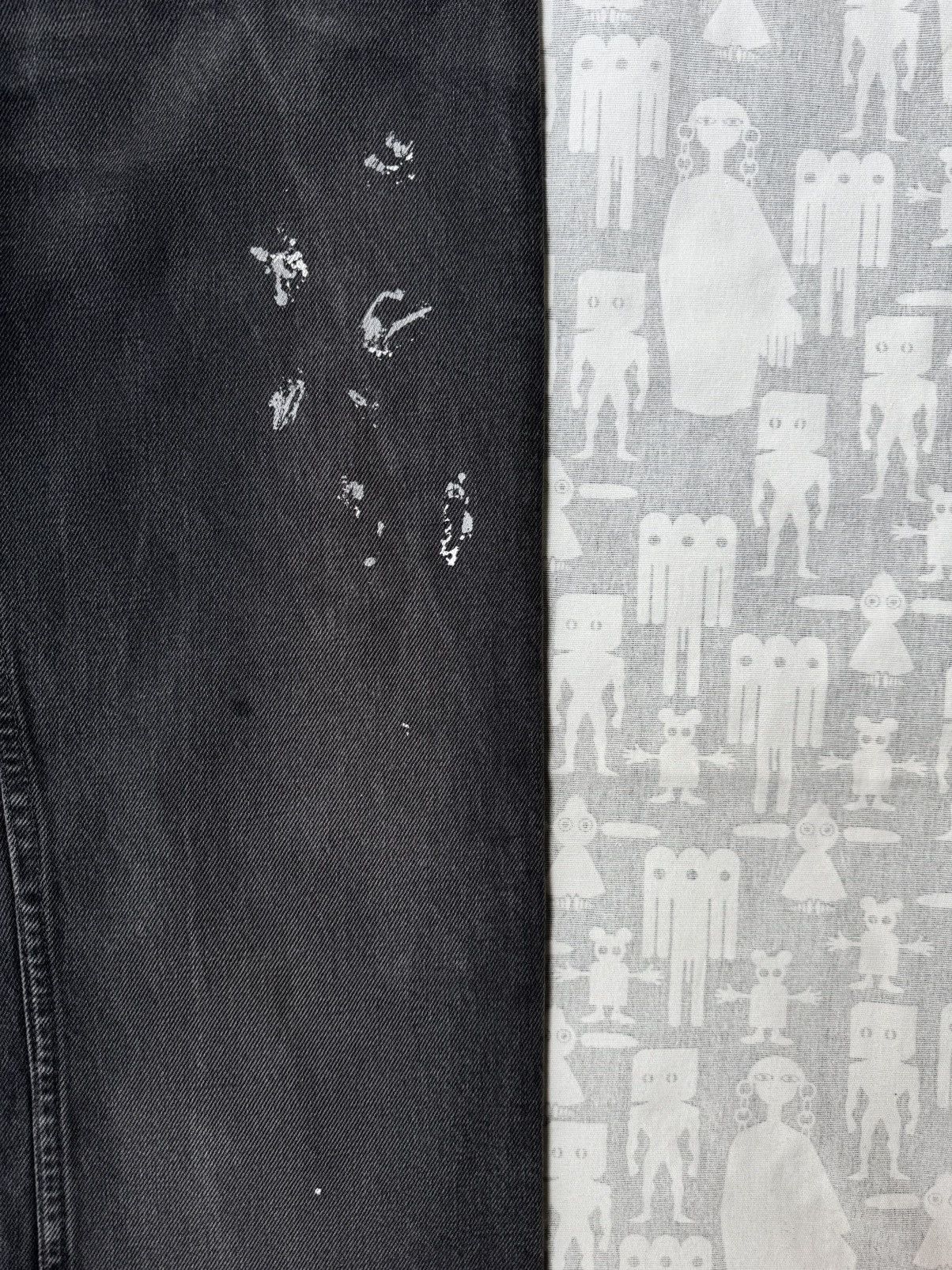 Helmut Lang Helmut Lang AW00 Painter Charcoal Classic Cut Denim Jeans Size US 30 / EU 46 - 3 Thumbnail
