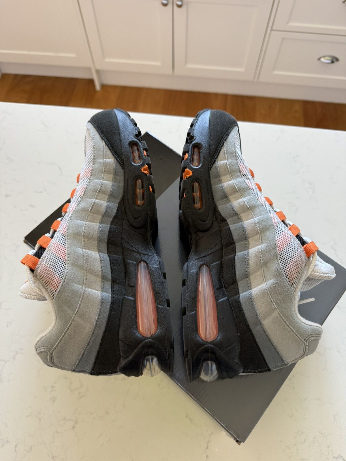 Nike Air max 95 Big Bubble Mandarin Size US 10 / EU 43 - 2 Thumbnail