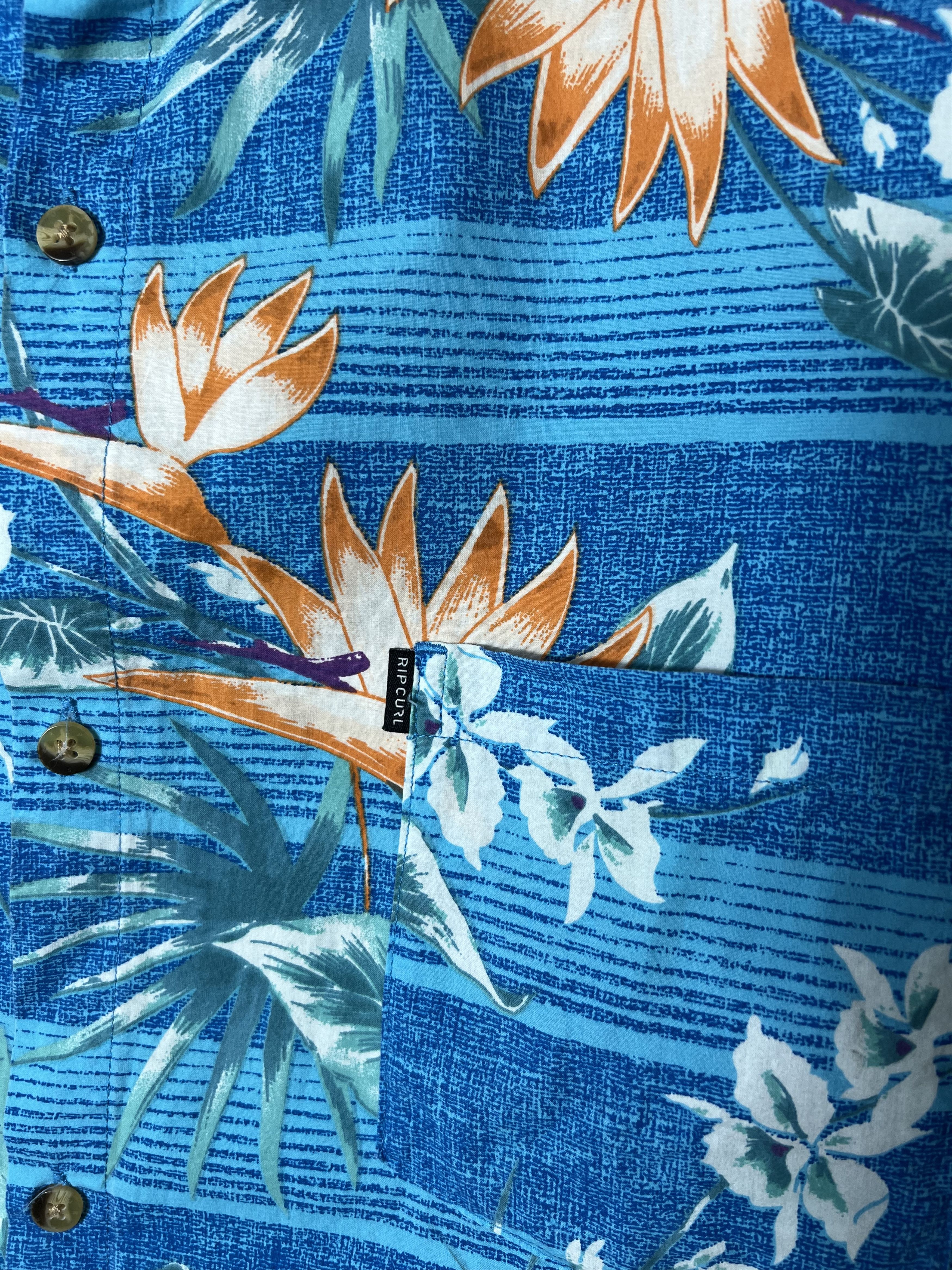 Rip Curl Vintage Rip Curl Floral Hawaiian Y2K Button Up Surf Shirt Size US XL / EU 56 / 4 - 3 Thumbnail