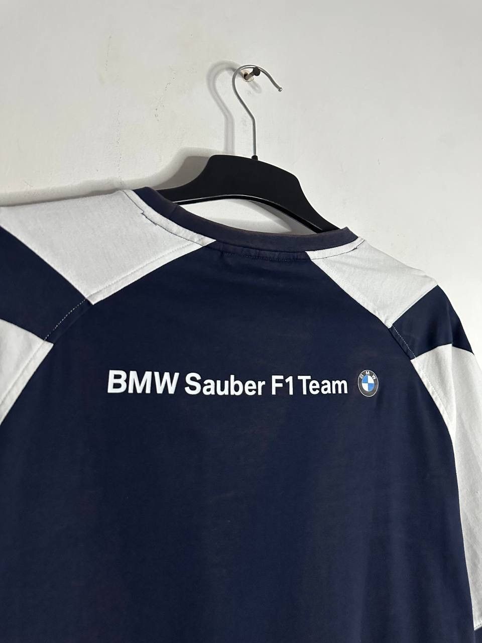 BMW BMW Sauber F1 Team Petronas Racing Shirt Navy White Size XL Size US XL / EU 56 / 4 - 8 Thumbnail