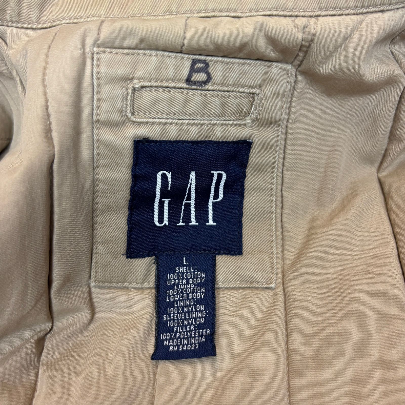Gap Vintage Gap Detroit Work Jacket Canvas Lined Men's Large Size US L / EU 52-54 / 3 - 5 Thumbnail