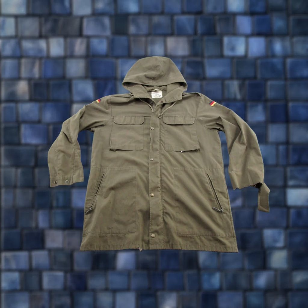 Vintage VINTAGE Field Jacket Mens Military Green 60s 50 Chest Size 50 Casual Winter Fall 90s Pattern: Solid Canvas Cotton Read Size US M / EU 48-50 / 2 - 1 Thumbnail