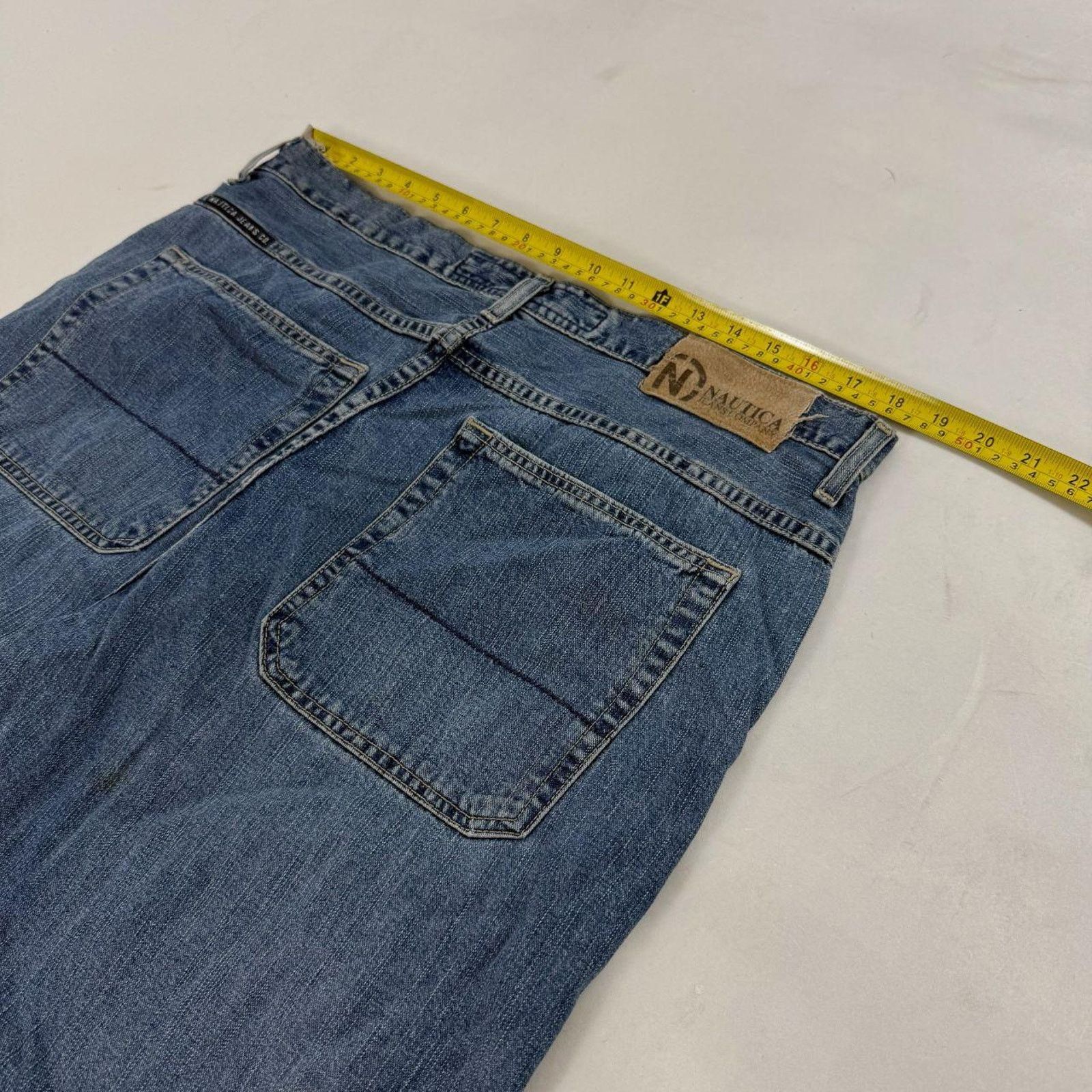 JNCO × Nautica × Vintage Vintage nautica y2k rare faded archive baggy wide leg jeans Size US 38 / EU 54 - 5 Thumbnail