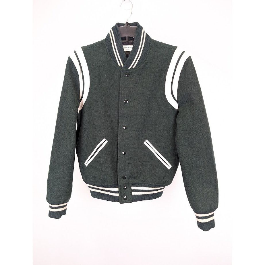 Saint Laurent Paris o1rshd1 / 555 / Teddy Jacket in Multicolor Size US S / EU 44-46 / 1 - 3 Thumbnail