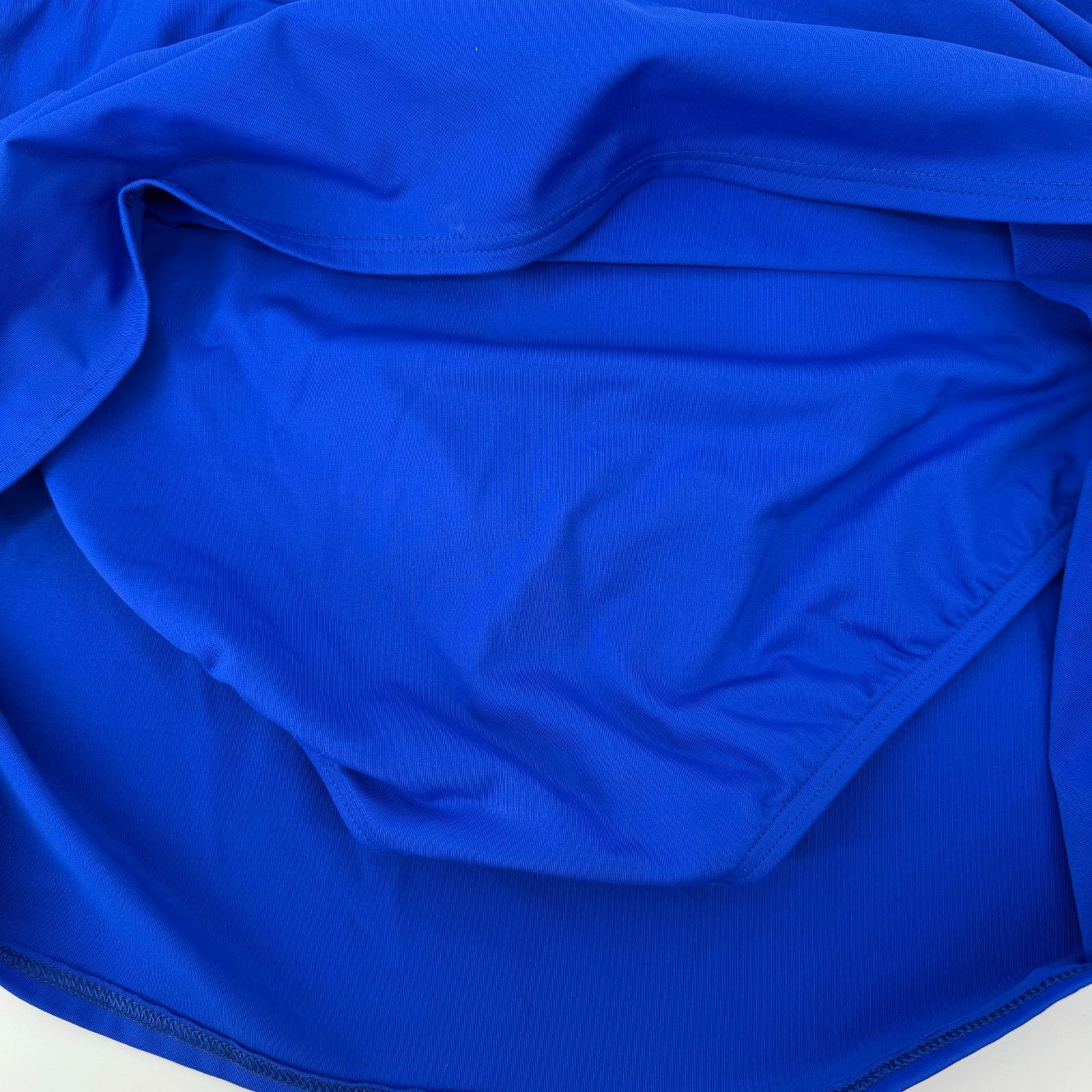 Lands' End Lands’ End Royal Blue Swim Skort Built-In Brief Size 12 Size 34" / US 12 / IT 48 - 6 Thumbnail