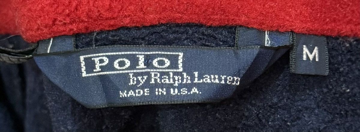 Polo Ralph Lauren Vintage Polo Ralph Lauren Dark Blue Fleece Half Zipper Shirt Size US M / EU 48-50 / 2 - 9 Thumbnail