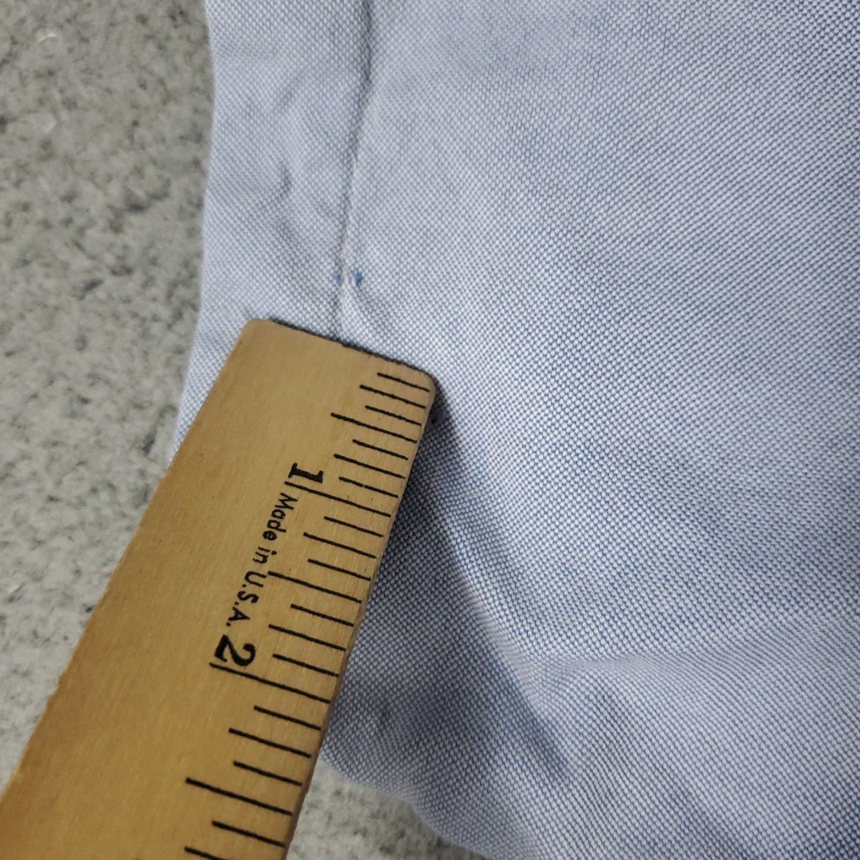 Ralph Lauren Ralph Lauren Shirt Mens Size 16 Blue Pony Dress Button Up Short Sleeve Dress Shirt Classic American Modern Mens Size 42R - 4 Thumbnail