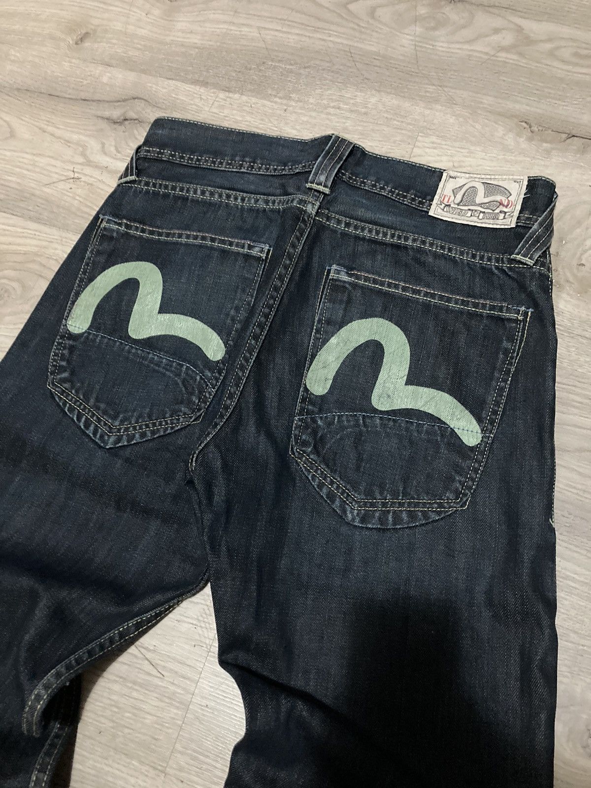 Evisu × Puma × Vintage Evisu x Puma Vintge denim pants jeans Size US 30 / EU 46 - 3 Thumbnail
