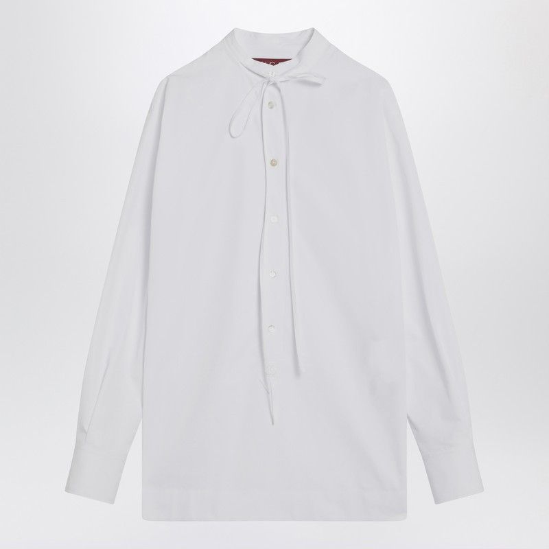 Gucci Gucci White Shirt In Cotton Poplin Size S / US 4 / IT 40 - 1 Thumbnail
