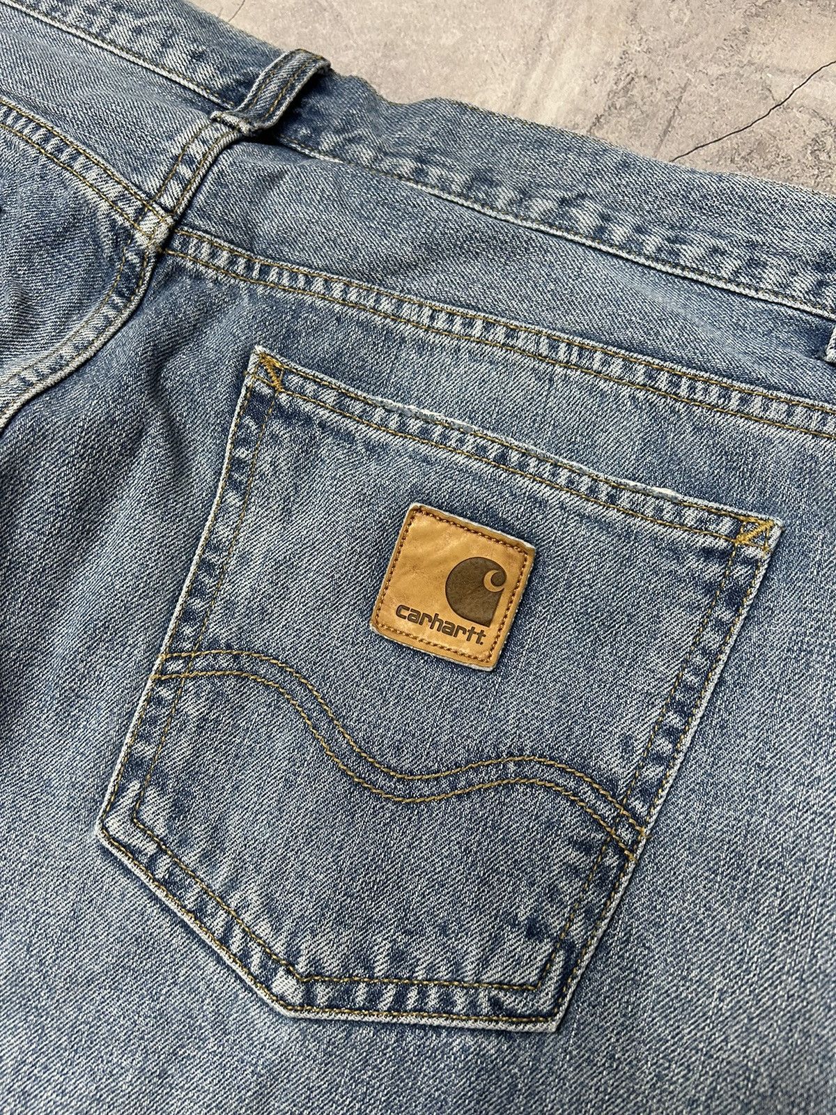 Carhartt × Carhartt Wip × Vintage Y2K Carhartt Style Baggy Carpenter Skater Utility Pants Size US 36 / EU 52 - 6 Thumbnail
