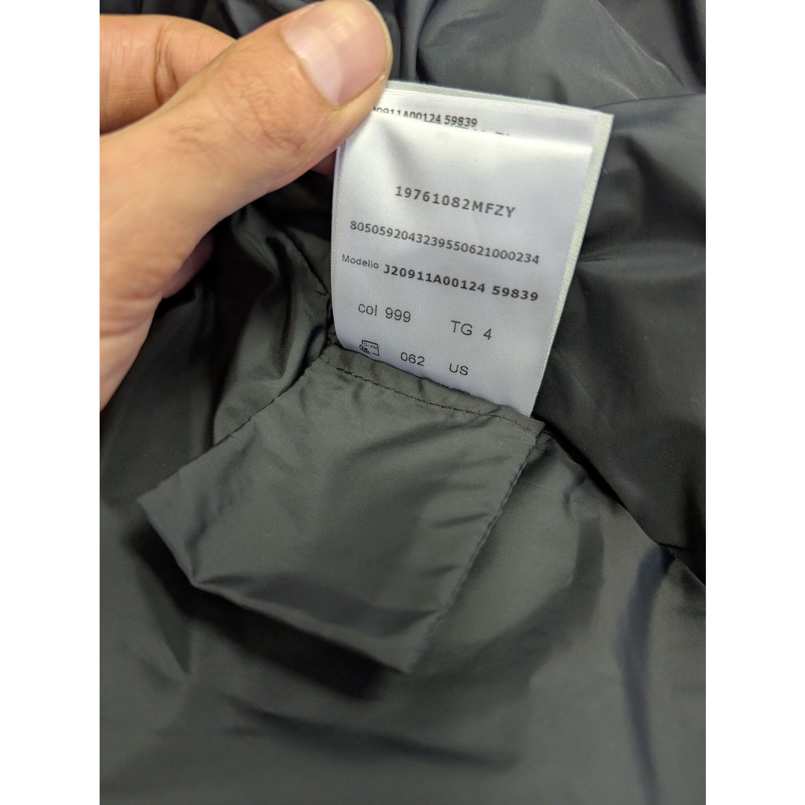 Moncler o1rshd1 Leather Down Jacket in Black Size US XL / EU 56 / 4 - 23 Thumbnail
