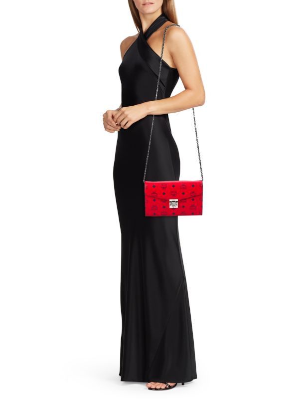 MCM o1mt1gz0225 Size: OS / Fold Large Wallet in Red Size ONE SIZE - 2 Thumbnail