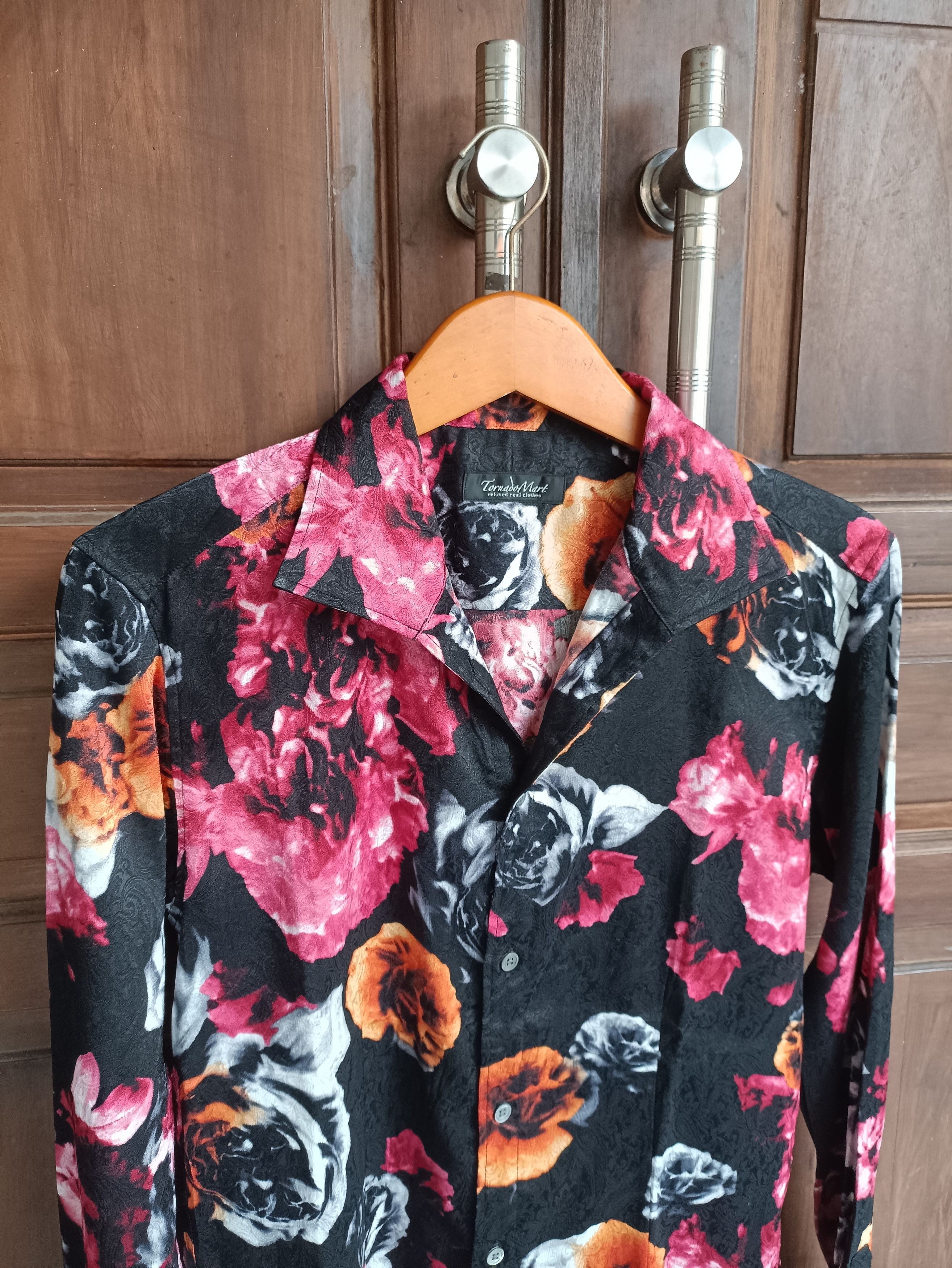 Tornado Mart Tornado Mart tops flower patern Size L / US 10 / IT 46 - 5 Thumbnail