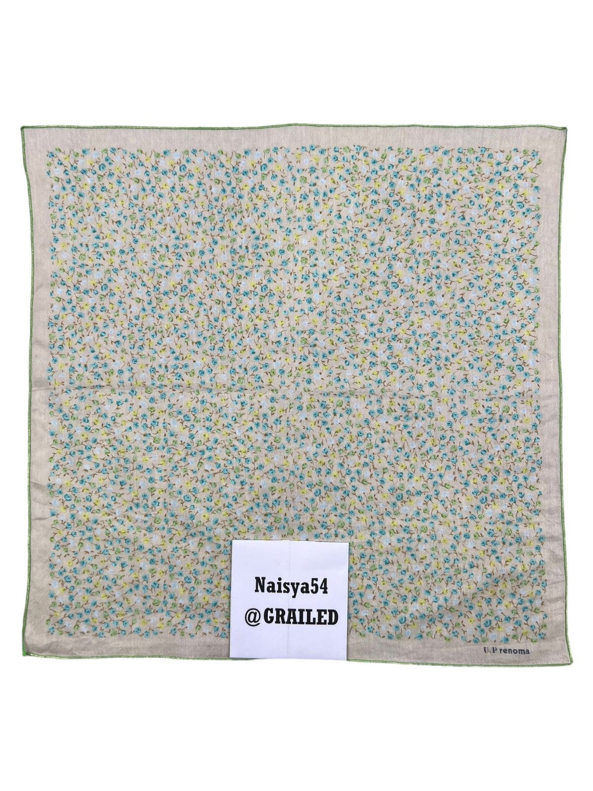 Renoma U.P RENOMA Handkerchief Neckerchief Bandana Pocketsquare Size ONE SIZE - 6 Thumbnail
