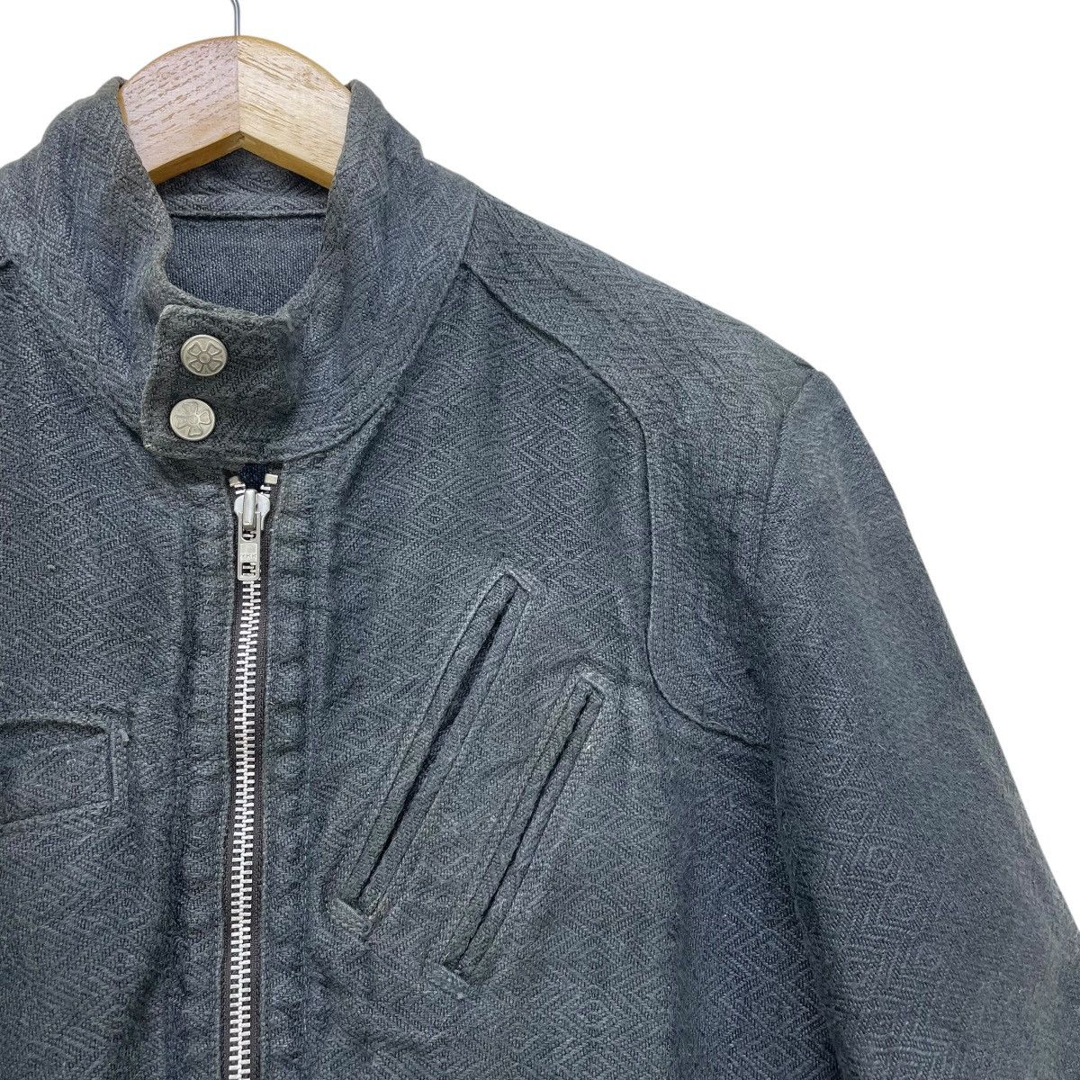 Kapital 💥Avant Garde Hemp Biker Jacket Size US M / EU 48-50 / 2 - 5 Thumbnail