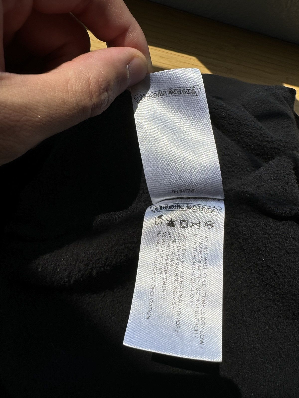 Chrome Hearts Chrome Hearts Black Fuck You Pullover Hoodie Bronze Print Size US L / EU 52-54 / 3 - 14 Thumbnail