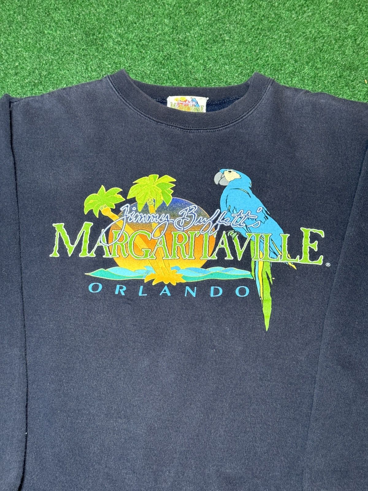 Vintage Vintage Y2K Jimmy Buffet’s Margaritaville Boxy Sweatshirt Size M / US 6-8 / IT 42-44 - 2 Thumbnail