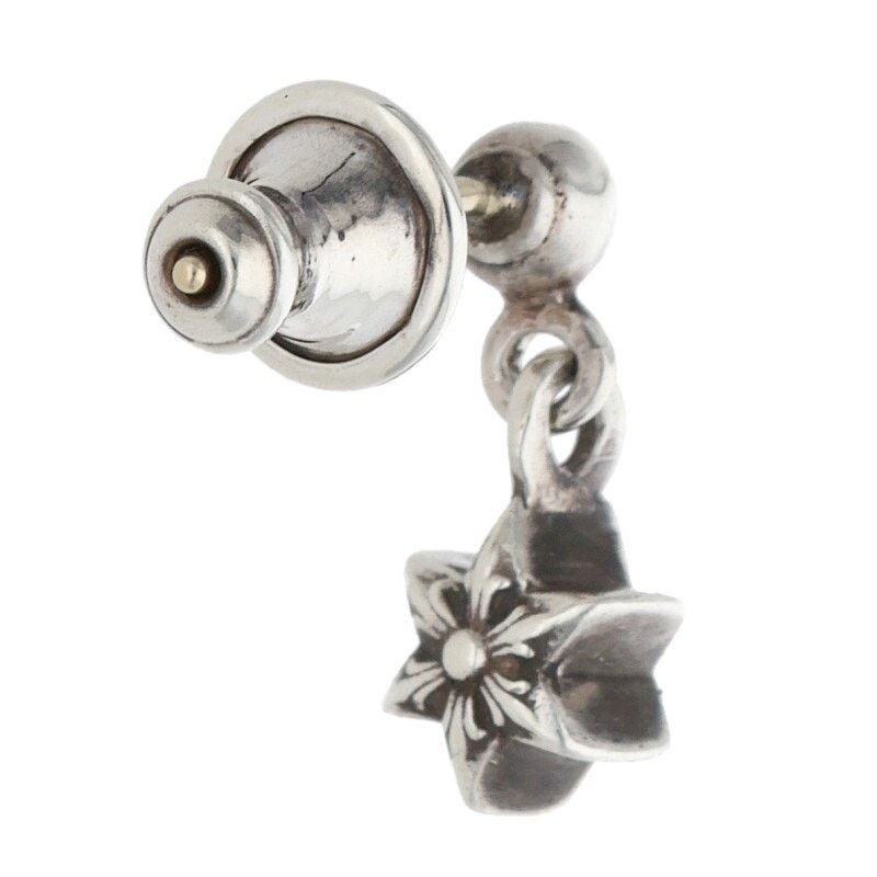 Chrome Hearts Chrome Hearts Tiny Stardrop Silver Earring Size ONE SIZE - 2 Thumbnail