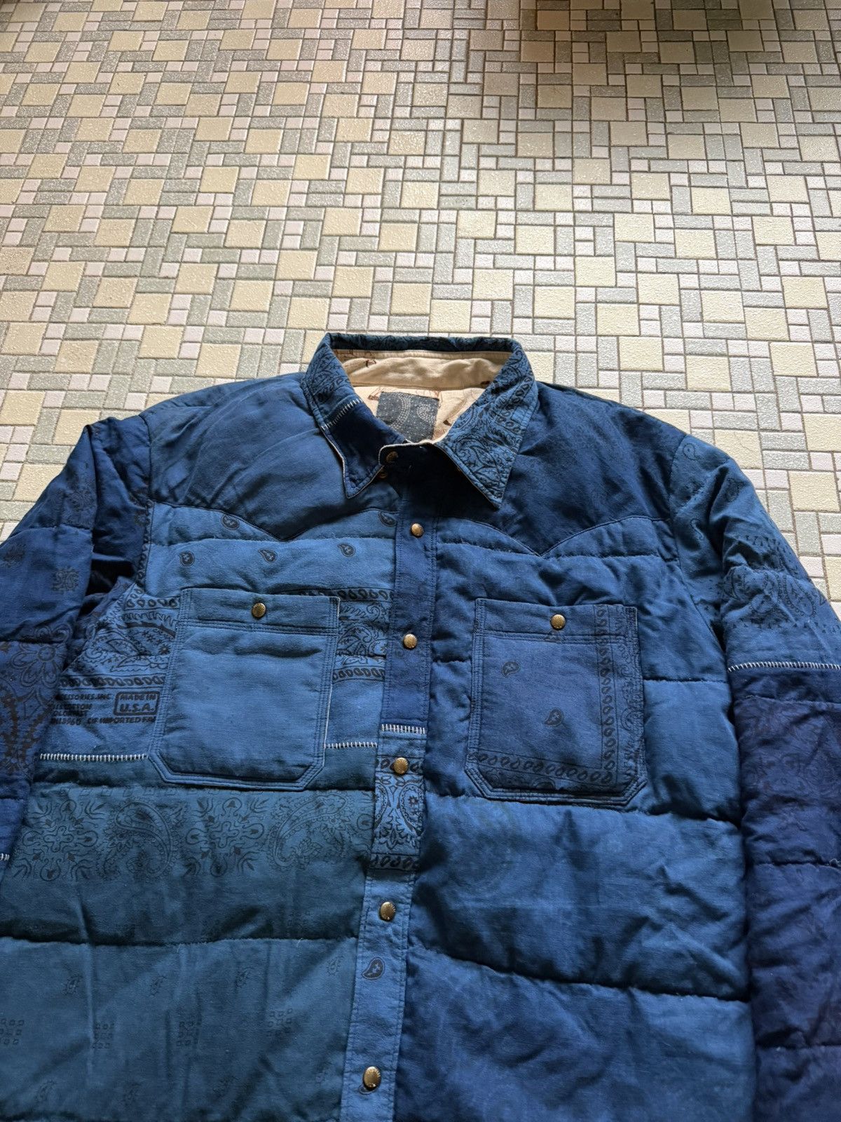 Visvim Visvim ICT kerchief down jkt N.D. Size US XXL / EU 58 / 5 - 2 Thumbnail