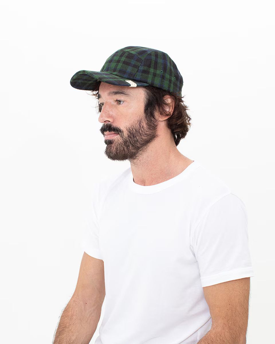Visvim o1mle0725 Size: OS / Camp Buffalo Check Hat / Cap Multicolor Size ONE SIZE - 3 Thumbnail