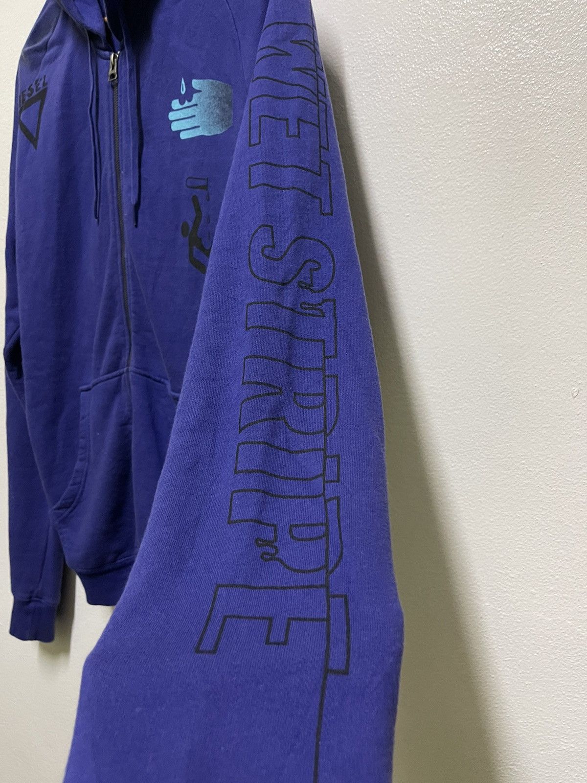 Designer × Diesel Diesel Alchemic Erosion Control Hoodie Size US XL / EU 56 / 4 - 9 Thumbnail