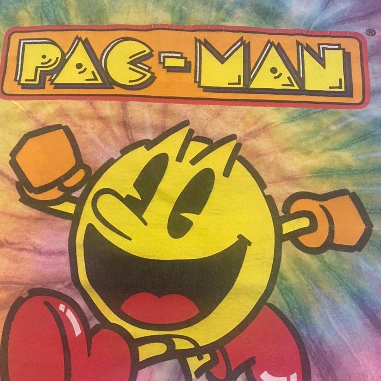 Other Running PAC-MAN Tie Dye Men's Multi Colored T-Shirt Size L Size US L / EU 52-54 / 3 - 3 Thumbnail