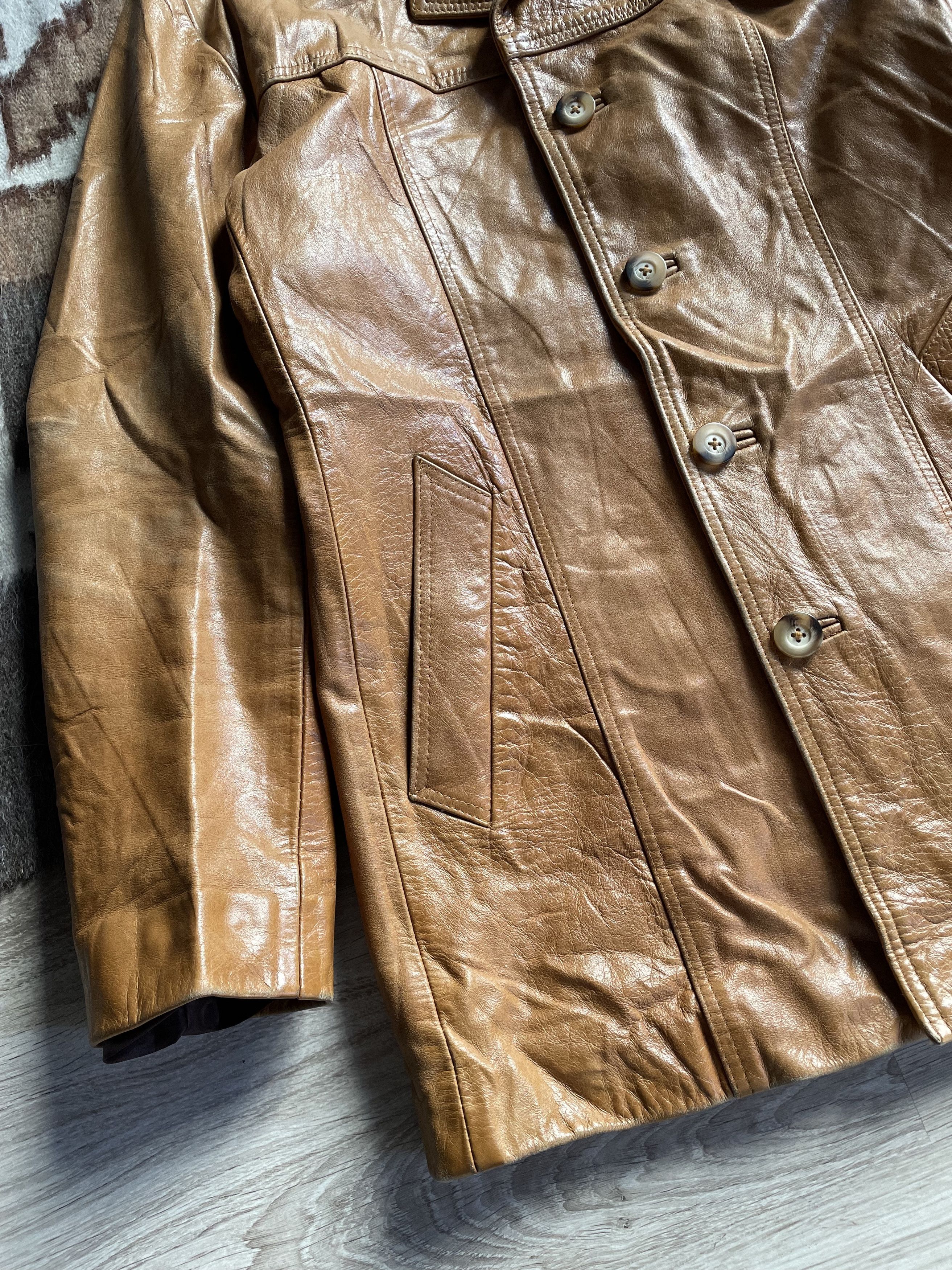 Vintage Vintage Leather UK Made Leather Jacket 7926AC Size US S / EU 44-46 / 1 - 4 Thumbnail