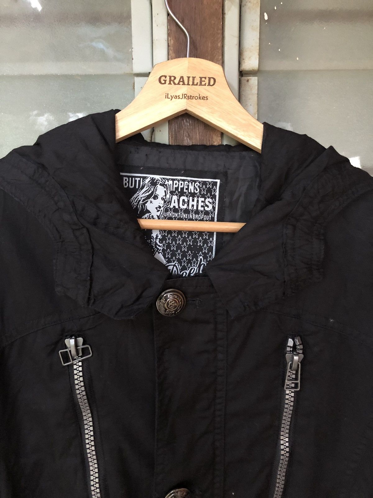 If Six Was Nine Japanese Punk Hoodie Jacket Size US S / EU 44-46 / 1 - 14 Thumbnail