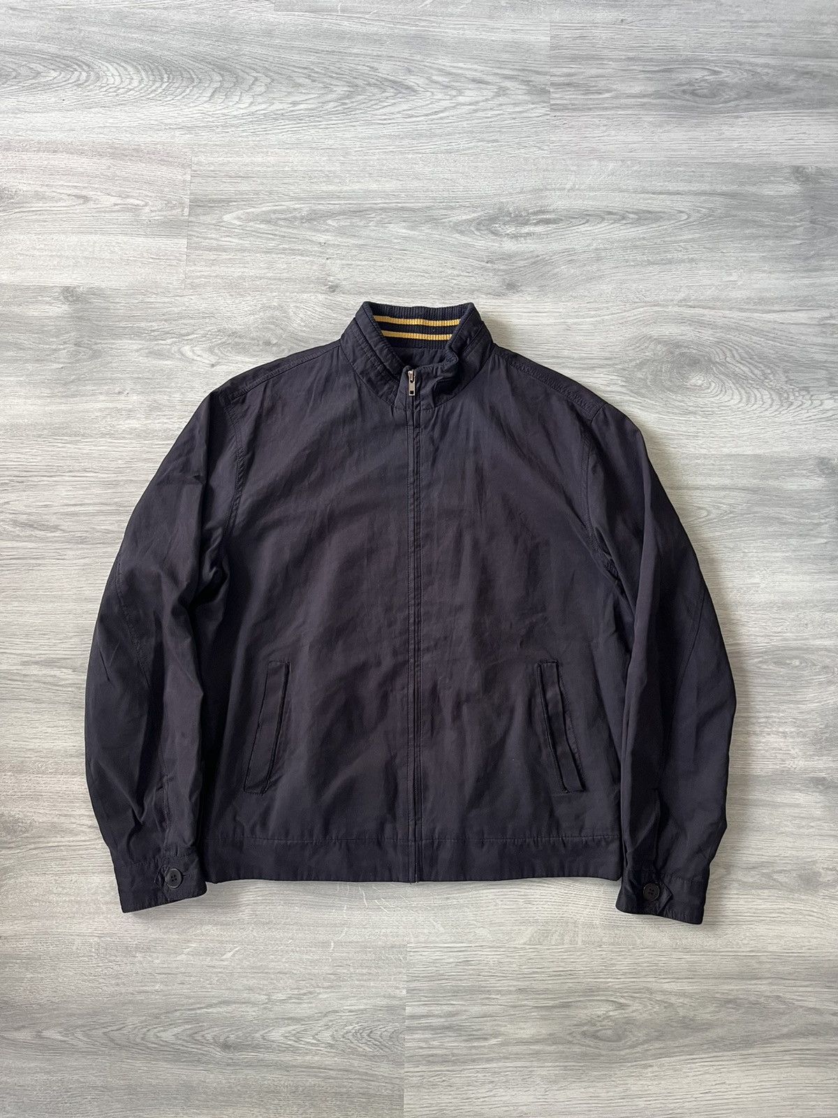 Alexander McQueen Alexander Mcqueen 1990’s Faded Yellow Stripe Work Jacket Size US M / EU 48-50 / 2 - 1 Thumbnail