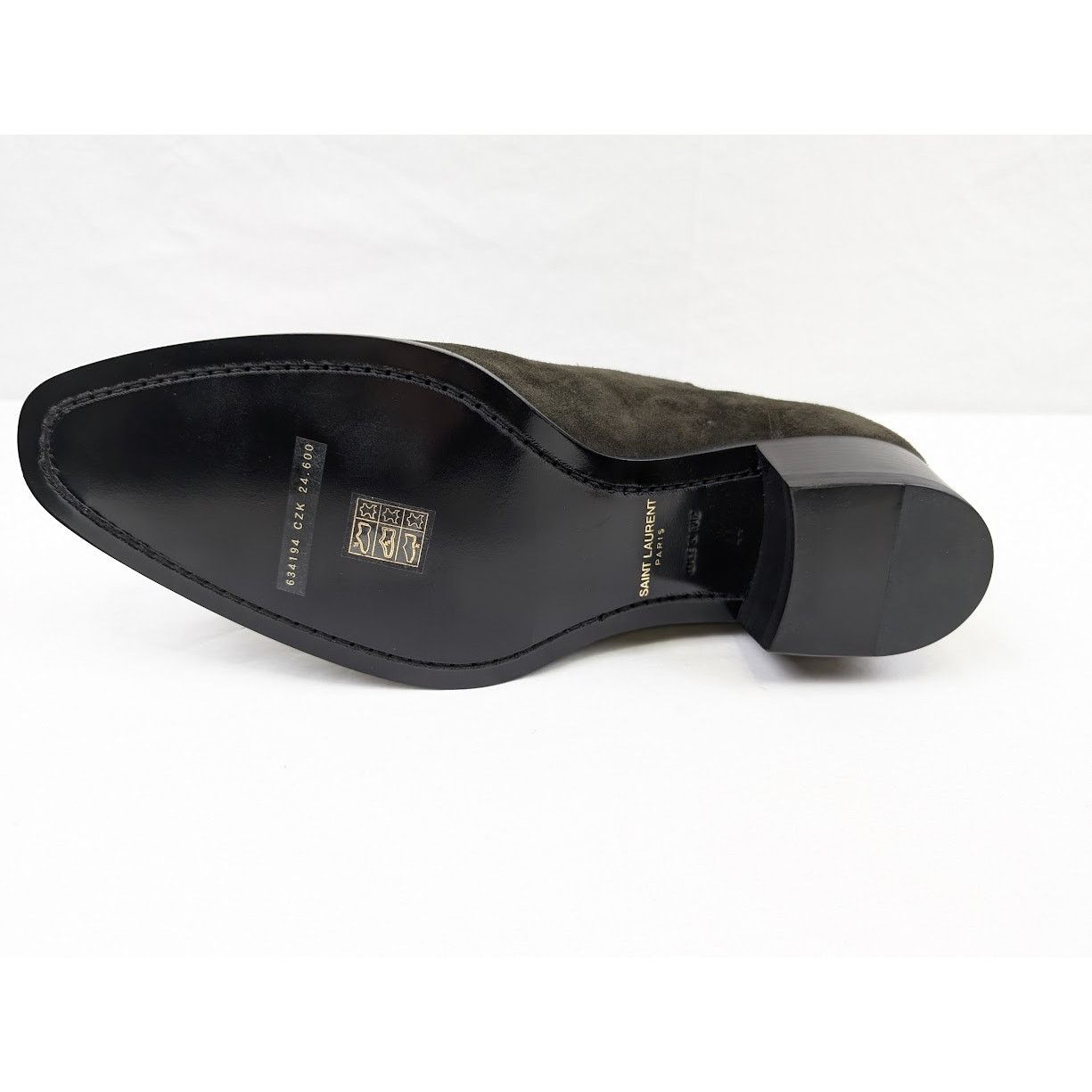 Saint Laurent Paris o1rshd1 Wyatt 40 Chelsea Cachemire Boots in Sabble Brown Size US 11 / EU 44 - 12 Thumbnail